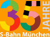 Logo: 35 Jahre S-Bahn München